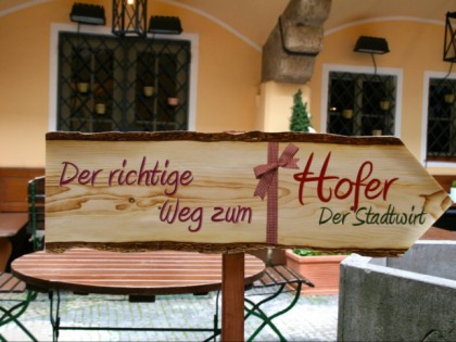 照片: Hofer Der Stadtwirt